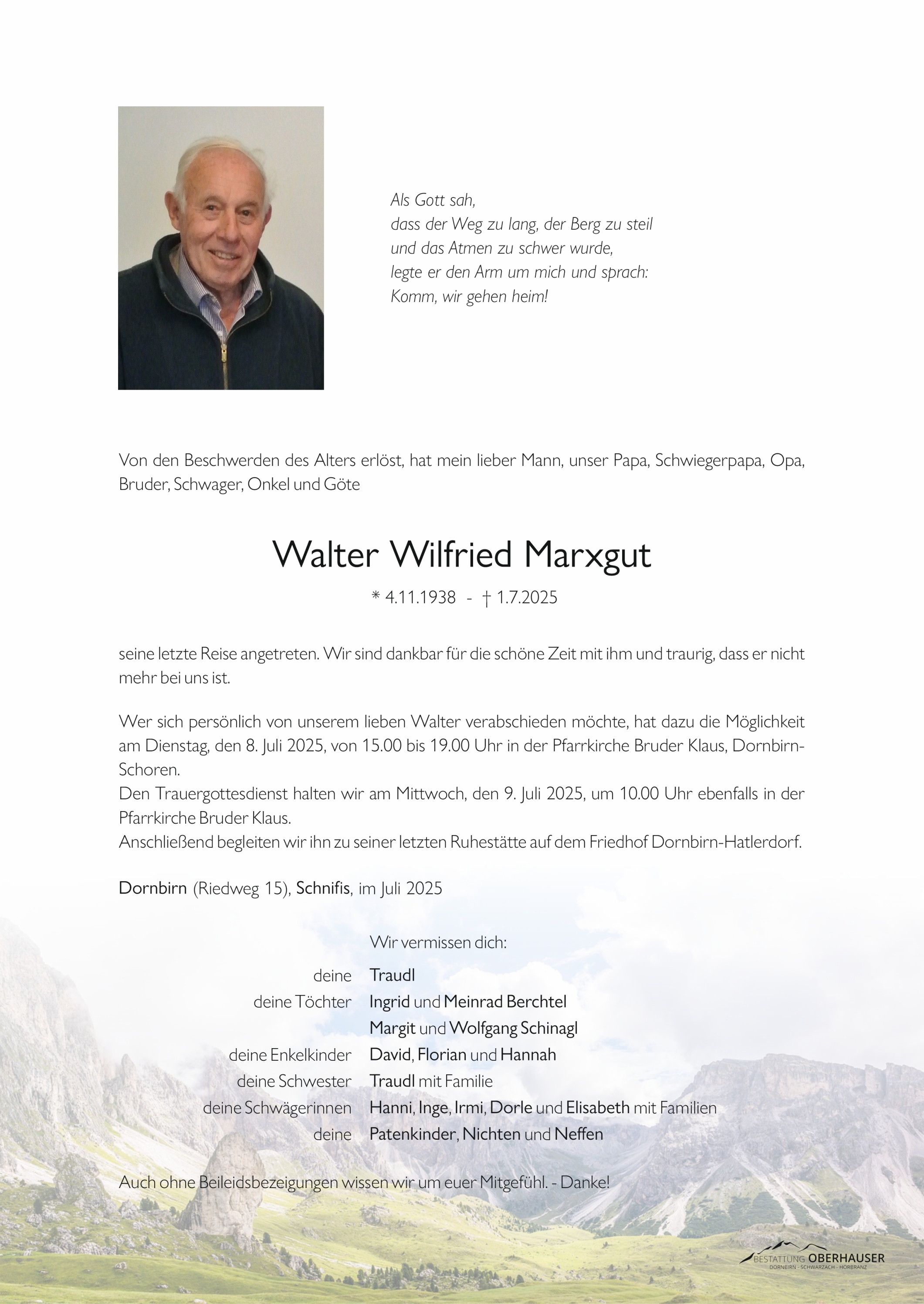Walter Wilfried Marxgut